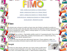 Tablet Screenshot of fimo.prodejce.cz