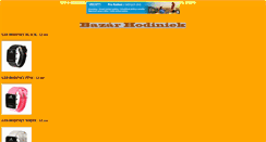 Desktop Screenshot of ledhodinky.prodejce.cz