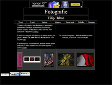 Tablet Screenshot of fotografie.prodejce.cz