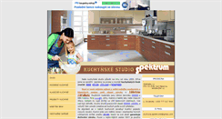 Desktop Screenshot of kuchyne-spektrum.prodejce.cz
