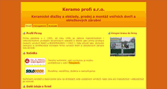 Desktop Screenshot of keramoprofi.prodejce.cz