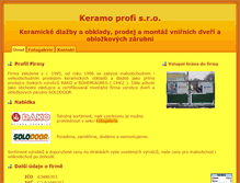 Tablet Screenshot of keramoprofi.prodejce.cz