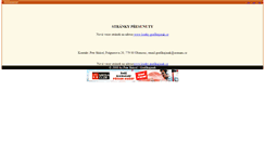 Desktop Screenshot of loutky.prodejce.cz