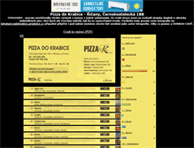 Tablet Screenshot of pizzadokrabice.prodejce.cz
