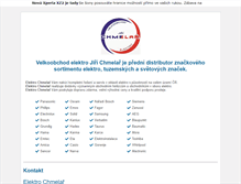 Tablet Screenshot of chmelar.prodejce.cz