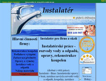 Tablet Screenshot of instalater.prodejce.cz
