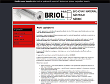 Tablet Screenshot of briol-lit.prodejce.cz