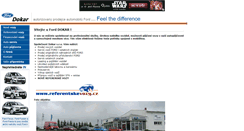 Desktop Screenshot of ford.prodejce.cz