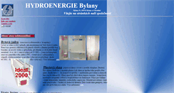 Desktop Screenshot of hydro.prodejce.cz