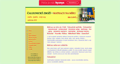 Desktop Screenshot of calounickepotreby.prodejce.cz