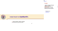 Desktop Screenshot of cashflow.prodejce.cz